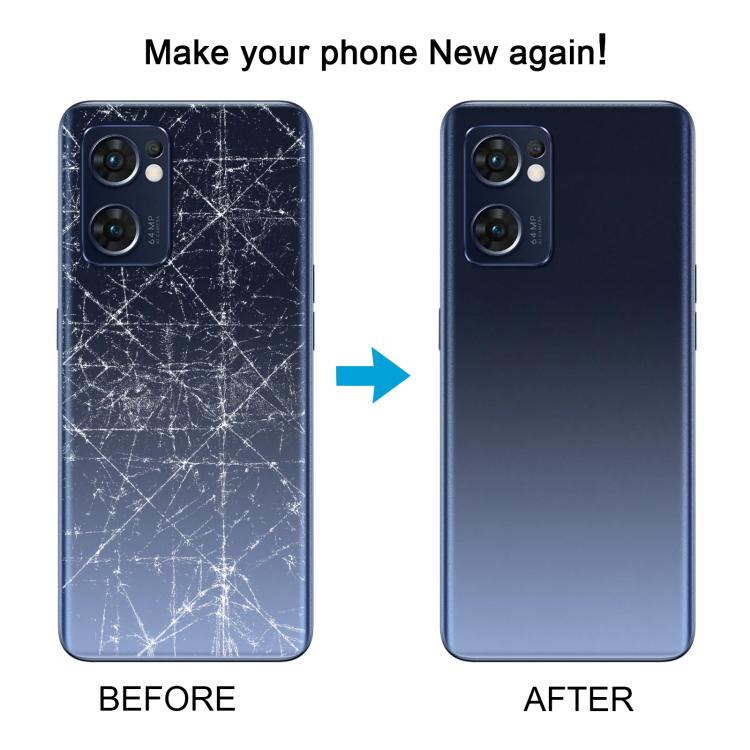 Cover posteriore con cornice centrale per OPPO Find X5 Lite., For OPPO Find X5 Lite