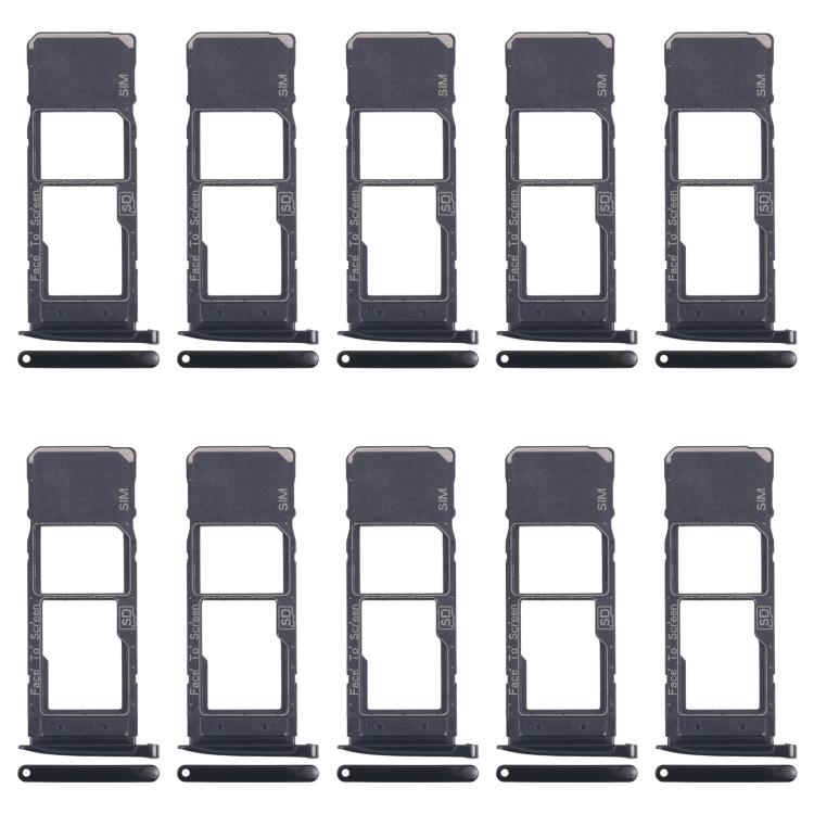 Vassoio per 10 SIM originali + scheda Micro SD per Motorola Moto G7 Plus, For Motorola Moto G7 Plus