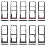Per Motorola Moto G04s 10 pezzi Vassoio originale per SIM + Vassoio per SIM + Vassoio per scheda Micro SD, For Motorola Moto G04s, For Motorola Moto G04s(Original)