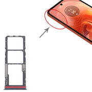 Per Motorola Moto G04s 10 pezzi Vassoio originale per SIM + Vassoio per SIM + Vassoio per scheda Micro SD, For Motorola Moto G04s, For Motorola Moto G04s(Original)