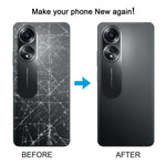 Cover posteriore originale con copriobiettivo per OPPO A58 4G CPH2529, For OPPO A58 4G(Original)
