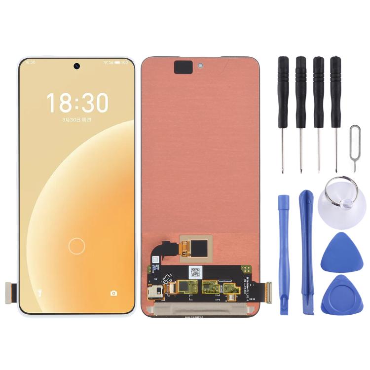 Schermo LCD AMOLED originale per Meizu 20 con digitalizzatore, assemblaggio completo., For Meizu 20(Original)