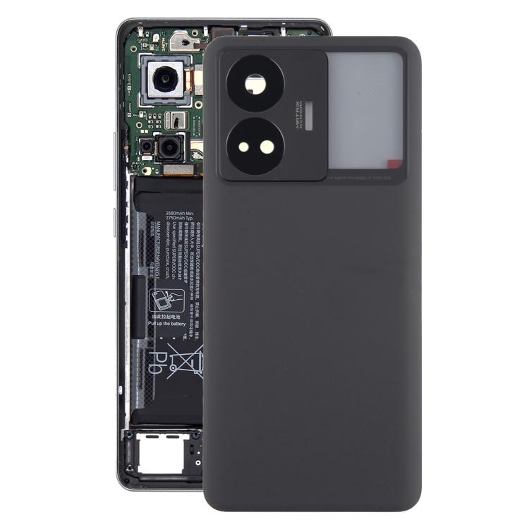 Cover posteriore originale per Realme GT 3 con copriobiettivo della fotocamera, For Realme GT3(Original with Camera Lens Frame)