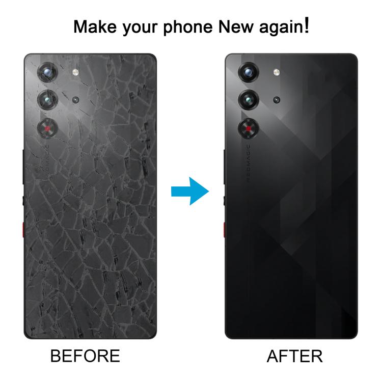 Cover posteriore con protezione flash per ZTE Nubia RedMagic 10 Pro / 10 Pro+ NX789J, For ZTE Nubia RedMagic 10 Pro / 10 Pro+(Original), For ZTE Nubia RedMagic 10 Pro / 10 Pro+