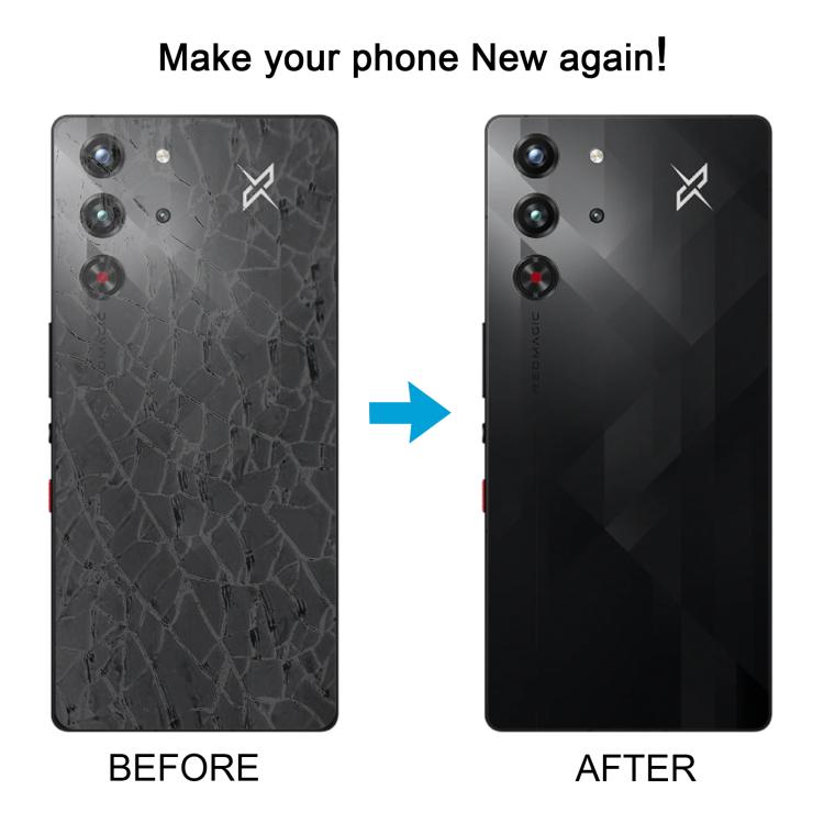 Cover posteriore con protezione flash per ZTE Nubia RedMagic 10 Pro / 10 Pro+ NX789J, For ZTE Nubia RedMagic 10 Pro / 10 Pro+(Original), For ZTE Nubia RedMagic 10 Pro / 10 Pro+
