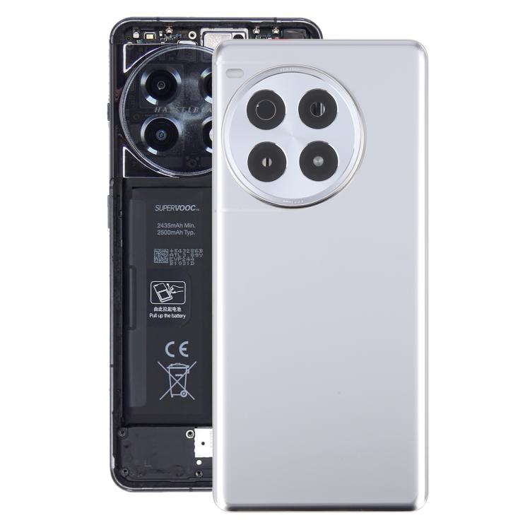 Cover posteriore in vetro originale con obiettivo della fotocamera per OnePlus Ace 3 Pro PJX110, For OnePlus Ace 3 Pro (Original)