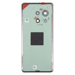 Cover posteriore in pelle originale con obiettivo della fotocamera per OnePlus Ace 3 Pro PJX110, For OnePlus Ace 3 Pro (Original)