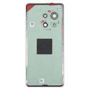 Cover posteriore in pelle originale con obiettivo della fotocamera per OnePlus Ace 3 Pro PJX110, For OnePlus Ace 3 Pro (Original)