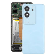 Cover posteriore originale con obiettivo della fotocamera per vivo S17 Pro 5G V2284A, For vivo S17 Pro 5G(Original)