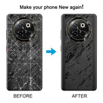 Cover posteriore originale con copriobiettivo per ZTE Axon 60 Ultra A2025H, For ZTE Axon 60 Ultra(Original)