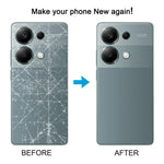 Cover posteriore originale per Xiaomi Redmi Note 13 Pro 4G con copriobiettivo della fotocamera, For Xiaomi Redmi Note 13 Pro 4G(with Camera Lens Frame)