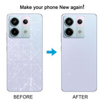 Cover posteriore originale per Xiaomi Redmi Note 13 Pro 5G con copriobiettivo della fotocamera, For Xiaomi Redmi Note 13 Pro 5G(with Camera Lens Frame)