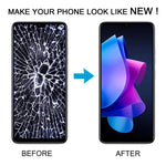 Schermo LCD OEM con digitalizzatore, assemblaggio completo per Itel A50., For Itel A50