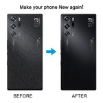 Cover posteriore in vetro originale con obiettivo della fotocamera per ZTE nubia RedMagic 9 Pro NX769J., For ZTE nubia RedMagic 9 Pro(Original)