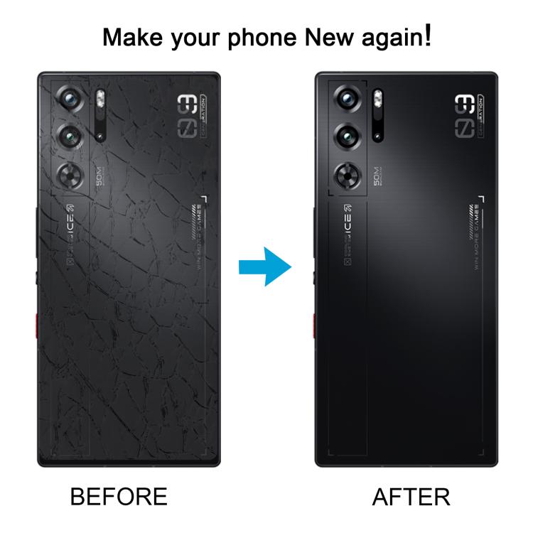 Cover posteriore in vetro originale con obiettivo della fotocamera per ZTE nubia RedMagic 9 Pro NX769J., For ZTE nubia RedMagic 9 Pro(Original)