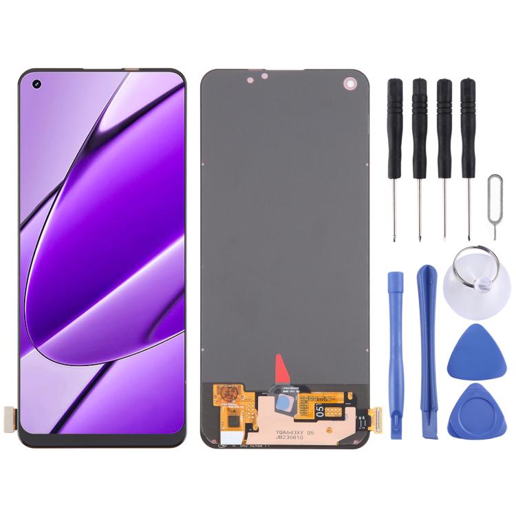 Schermo LCD OLED con digitalizzatore completo per Realme 11 4G RMX3636, For Realme 11 4G