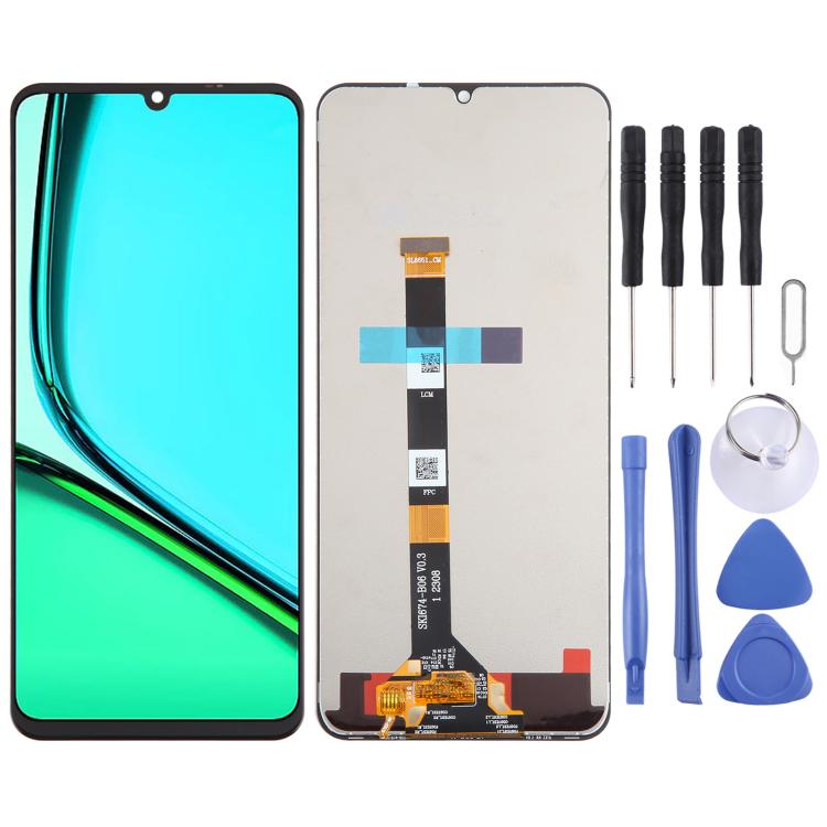 Schermo LCD OEM con digitalizzatore completo per Realme C51s 4G RMX3765, For Realme C51s 4G