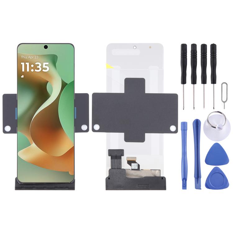 Schermo LCD originale AMOLED con digitalizzatore, assemblaggio completo, per Motorola Razr 60 / Razr 2025., For Motorola Razr 60(Original)