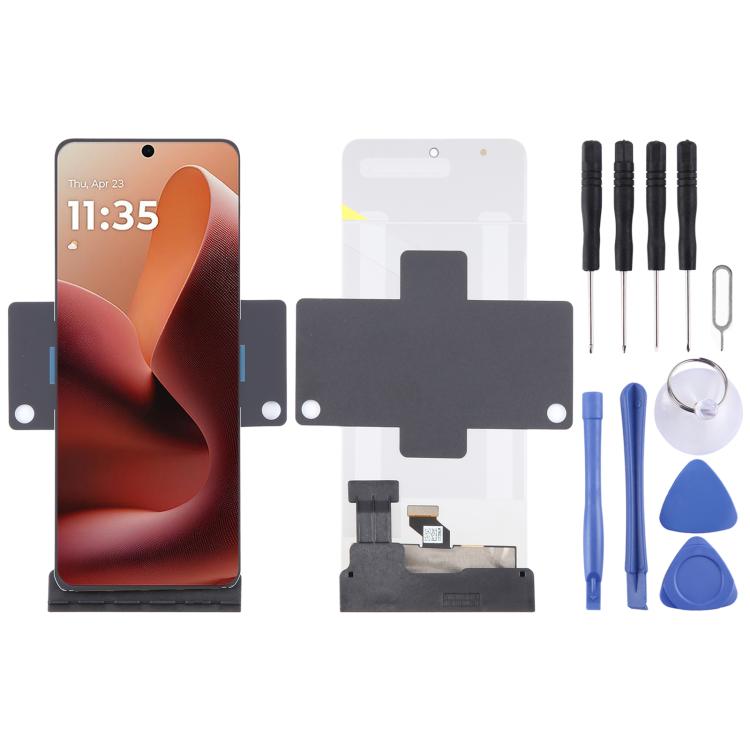Schermo LCD originale AMOLED con digitalizzatore, assemblaggio completo, per Motorola Razr 60 Ultra / Razr Ultra 2025., For Motorola Razr 60 Ultra (Original)