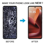 Schermo LCD originale AMOLED con digitalizzatore, assemblaggio completo, per Motorola Razr 60 Ultra / Razr Ultra 2025., For Motorola Razr 60 Ultra (Original)