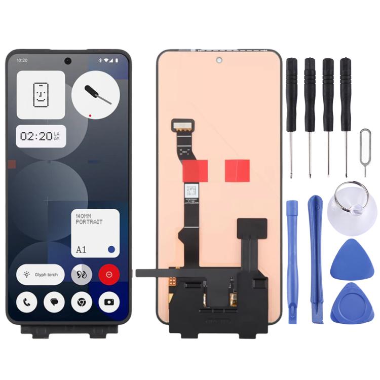 Schermo LCD con digitalizzatore completo per Nothing Phone 3A Pro A059P, For Nothing Phone 3A Pro