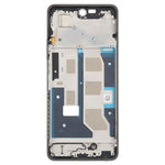 Per Realme 12 Lite 4G Cornice frontale LCD con bordo e piastra, For Realme 12 Lite 4G