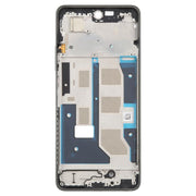 Per Realme 12 Lite 4G Cornice frontale LCD con bordo e piastra, For Realme 12 Lite 4G