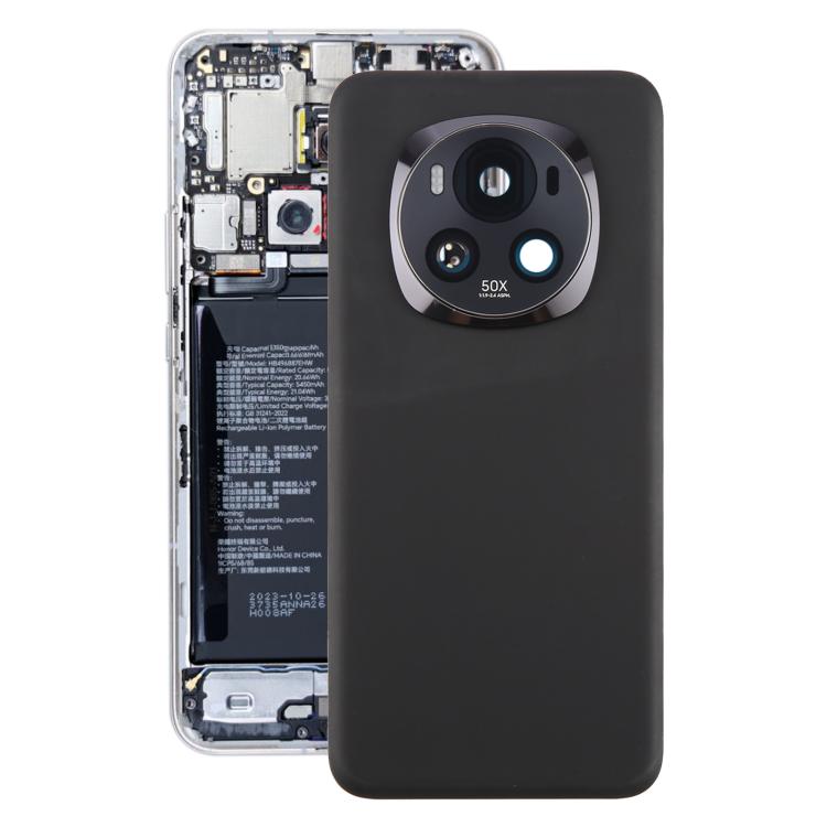 Cover posteriore per Honor Magic6 con copriobiettivo della fotocamera, For Honor Magic6(with Camera Lens Frame)