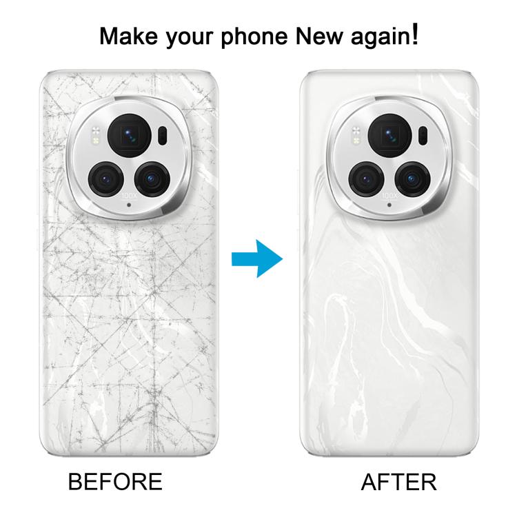Cover posteriore per Honor Magic6 con copriobiettivo della fotocamera, For Honor Magic6(with Camera Lens Frame)