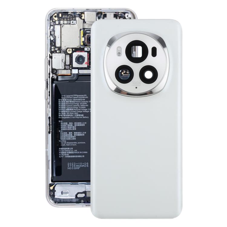 Cover posteriore con copriobiettivo per fotocamera per Honor Magic6 Pro., For Honor Magic6 Pro(with Camera Lens Frame)
