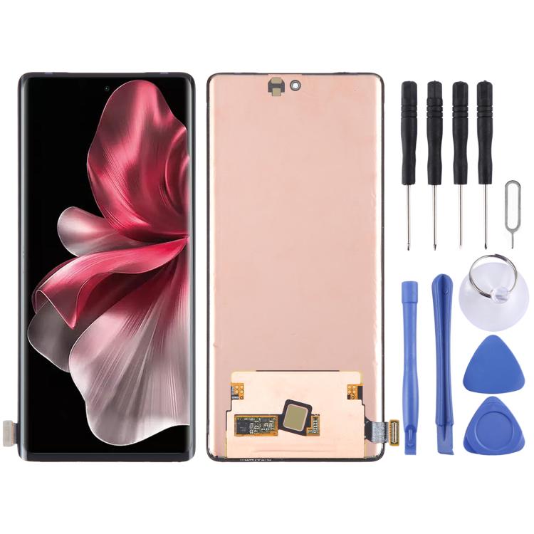Schermo LCD AMOLED originale con digitalizzatore per vivo V30e V2339, assemblaggio completo., For vivo V30e (Original)