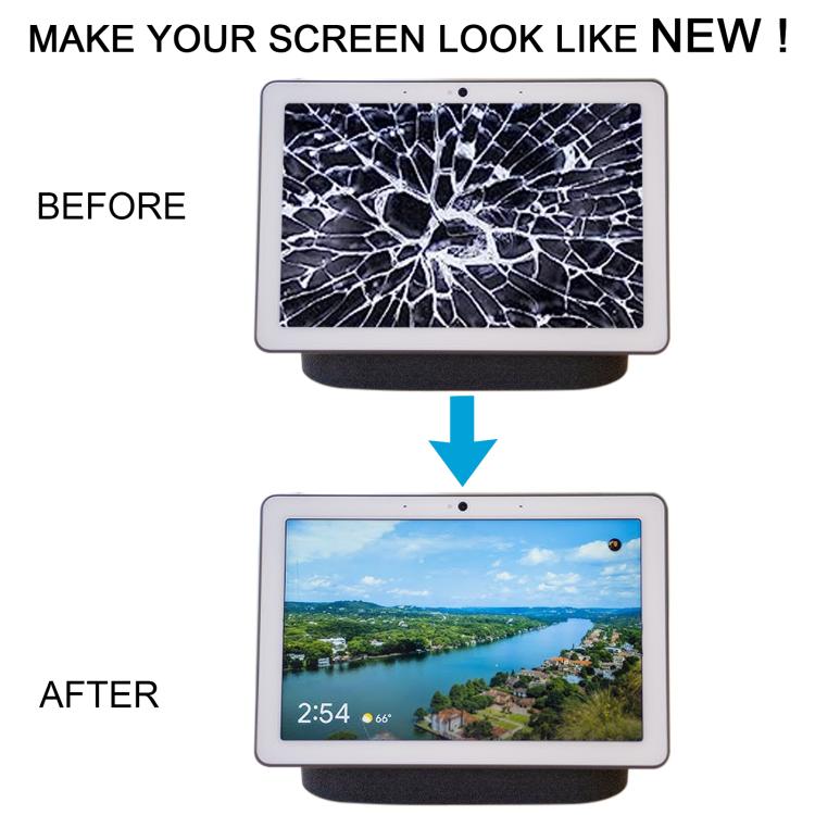 Schermo LCD originale con digitalizzatore e kit completo per Google Nest HUB Max., For Google Nest HUB Max(Original)
