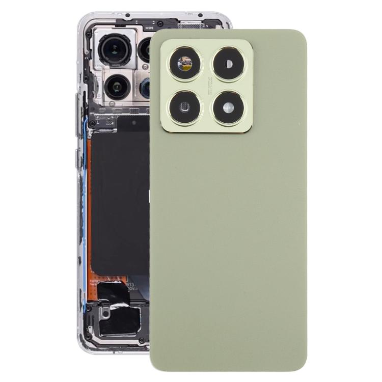 Cover posteriore originale Xiaomi 14T con copriobiettivo della fotocamera, For Xiaomi 14T(with Camera Lens Frame)
