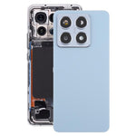 Cover posteriore originale Xiaomi 14T con copriobiettivo della fotocamera, For Xiaomi 14T(with Camera Lens Frame)