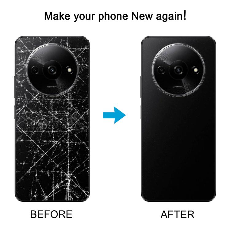 Cover posteriore originale per Xiaomi Redmi A3x 4G con copertura per obiettivo della fotocamera, For Xiaomi Redmi A3x 4G(with Camera Lens Frame)