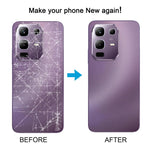 Cover posteriore in pelle originale per Infinix Note 50x 5G X6857B, For Infinix Note 50x 5G(Original)