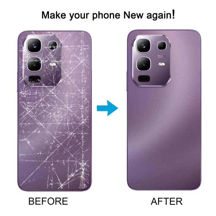 Cover posteriore in pelle originale per Infinix Note 50x 5G X6857B, For Infinix Note 50x 5G(Original)