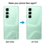 Cover posteriore originale per Infinix Hot 50 4G X6882 X6882B, For Infinix Hot 50 4G(Original)