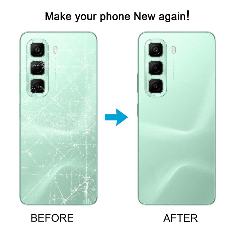 Cover posteriore originale per Infinix Hot 50 4G X6882 X6882B, For Infinix Hot 50 4G(Original)