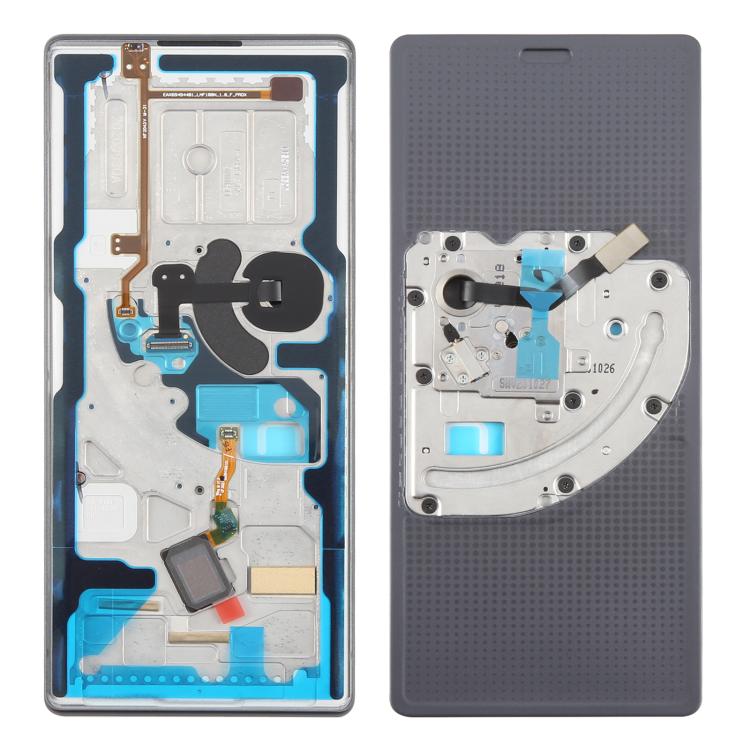 Per LG Wing 5G Scocca anteriore originale Cornice LCD Cornice Piastra, For LG Wing 5G(Original)