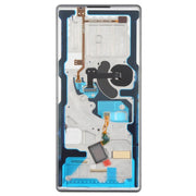 Per LG Wing 5G Scocca anteriore originale Cornice LCD Cornice Piastra, For LG Wing 5G(Original)