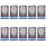 Per Motorola Edge 60 10 pezzi Vassoio originale per SIM + Vassoio per SIM + Vassoio per scheda Micro SD, For Motorola Edge 60