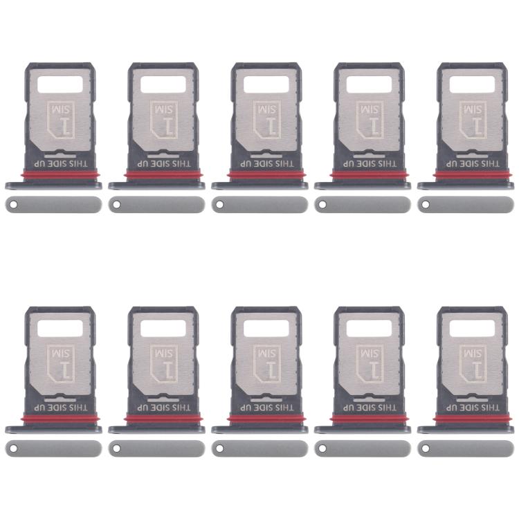 Per Motorola Edge 60 Pro 10 pezzi Vassoio per scheda SIM originale + vassoio per scheda SIM, For Motorola Edge 60 Pro