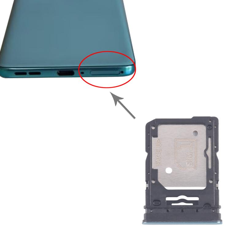 Vassoio per SIM originale Motorola Edge 60 Fusion da 10 pezzi + vassoio per SIM/scheda Micro SD, For Motorola Edge 60 Fusion