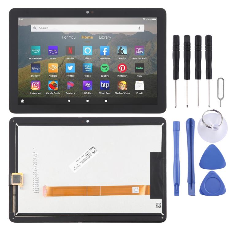 Per Amazon Kindle Fire HD 8 12a generazione 2022 R2SP8T Schermo LCD con digitalizzatore, assemblaggio completo, For Amazon Kindle Fire HD 8 12th Gen 2022