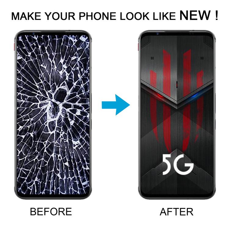 Per ZTE Nubia RedMagic 5G / 5S NX659J Schermo TFT LCD da 6,65 pollici con digitalizzatore, assemblaggio completo, non supporta il riconoscimento delle impronte digitali, For ZTE Nubia RedMagic 5G / 5S