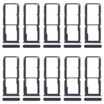 Per OPPO A3x 4G CPH2641 10 pezzi Vassoio originale per SIM + Vassoio per SIM + Vassoio per Micro SD, For OPPO A3x 4G(Original)