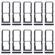 Per OPPO A3x 4G CPH2641 10 pezzi Vassoio originale per SIM + Vassoio per SIM + Vassoio per Micro SD, For OPPO A3x 4G(Original)