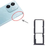 Per OPPO A3x 4G CPH2641 10 pezzi Vassoio originale per SIM + Vassoio per SIM + Vassoio per Micro SD, For OPPO A3x 4G(Original)