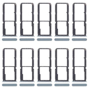 Per OPPO A3x 4G CPH2641 10 pezzi Vassoio originale per SIM + Vassoio per SIM + Vassoio per Micro SD, For OPPO A3x 4G(Original)